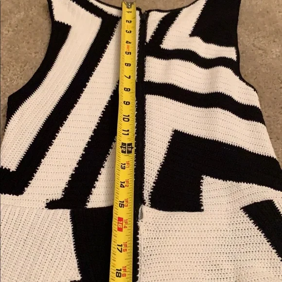 Alice+Olivia Black and white dress size S